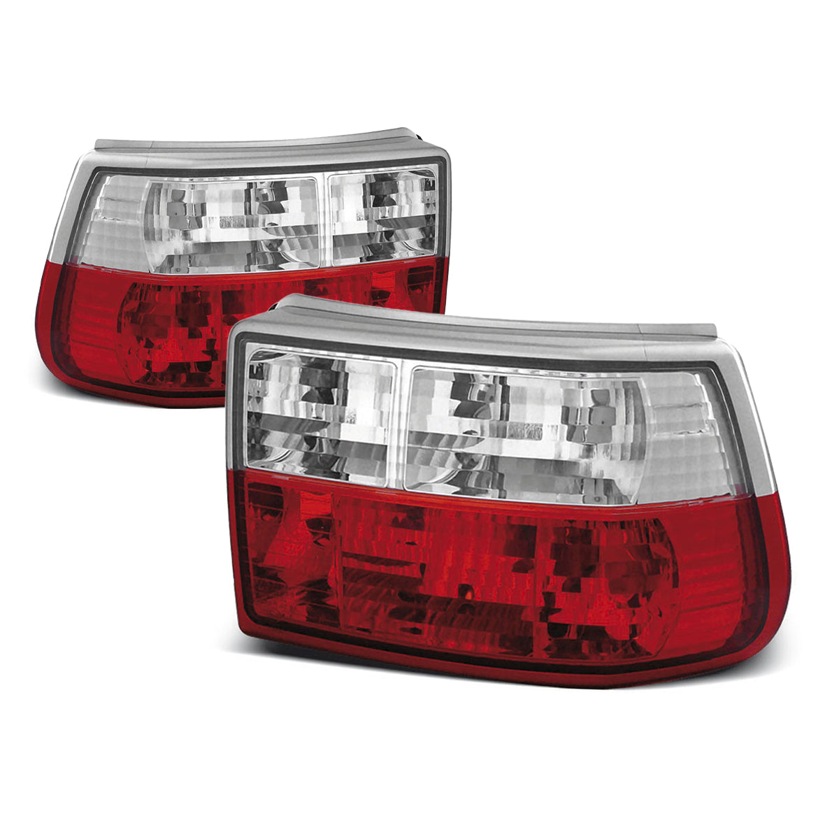 Rücklichter Opel Astra F 09.91-08.97 Rot Weiß