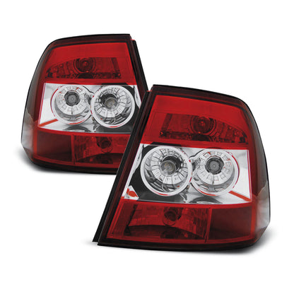 Rücklichter passend für Opel Vectra B 11.95-12.98 Rot Weiß
