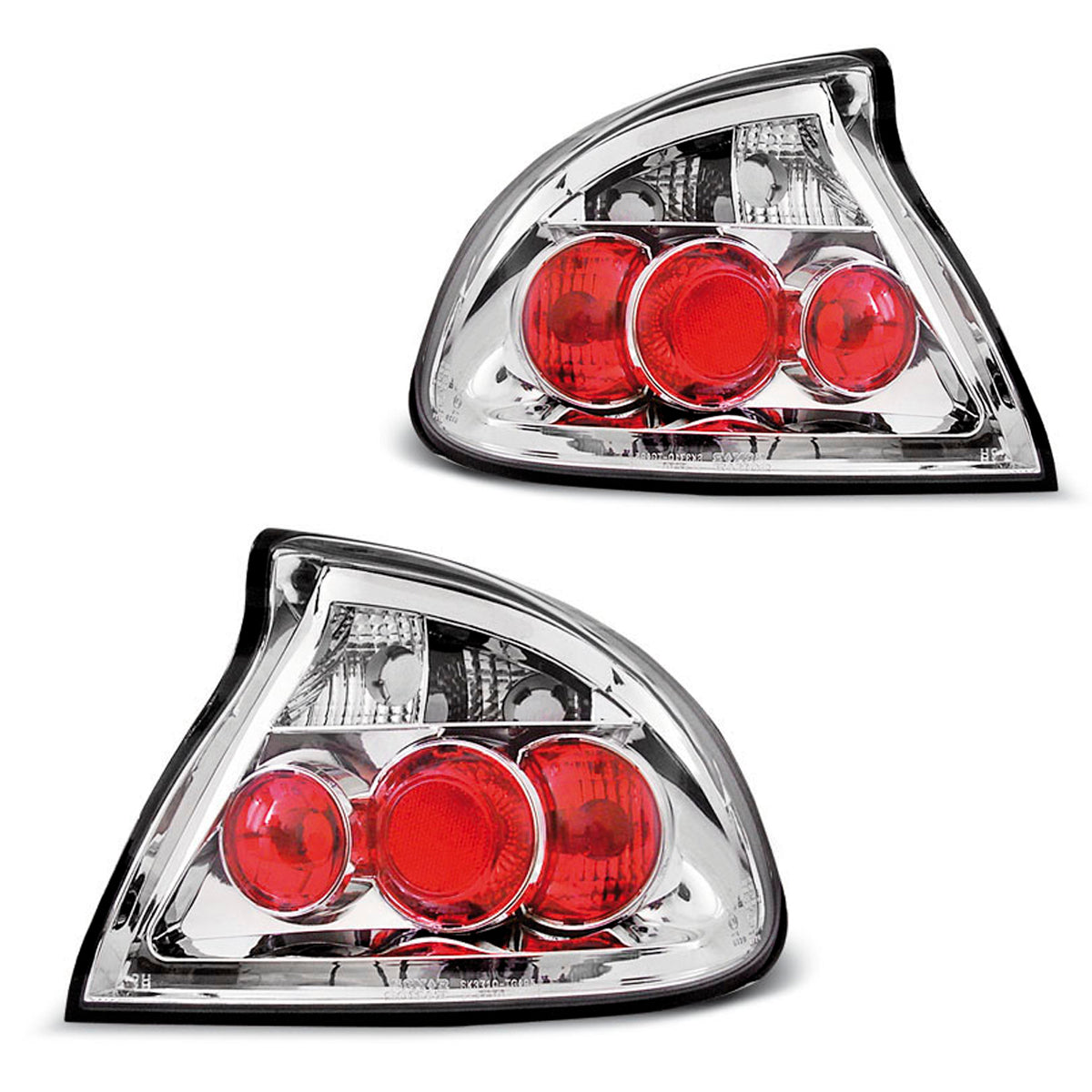 Rücklichter Opel Tigra 09.94-12.00 Chrom