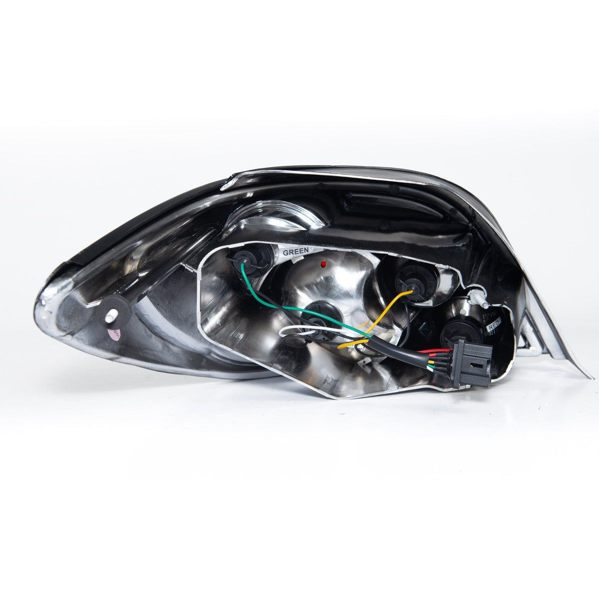 Schwarze Rücklichter Set passend für Peugeot 307 Hatchback 2001-2008