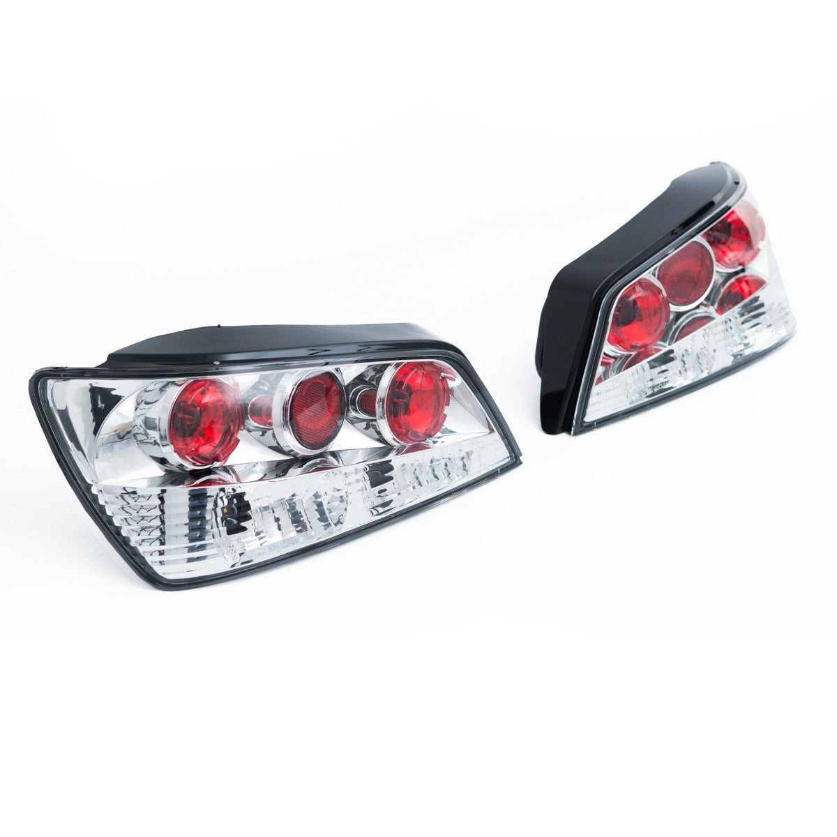 Chrom Rücklichter passend für Peugeot 306 Hatchback 1997-2000
