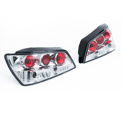 Chrom Rücklichter passend für Peugeot 306 Hatchback 1997-2000