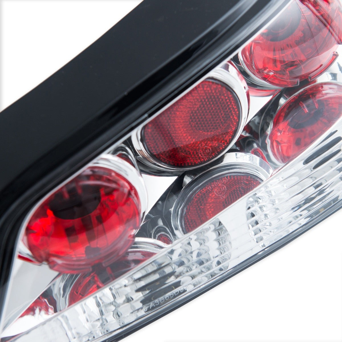 Chrom Rücklichter passend für Peugeot 306 Hatchback 1997-2000