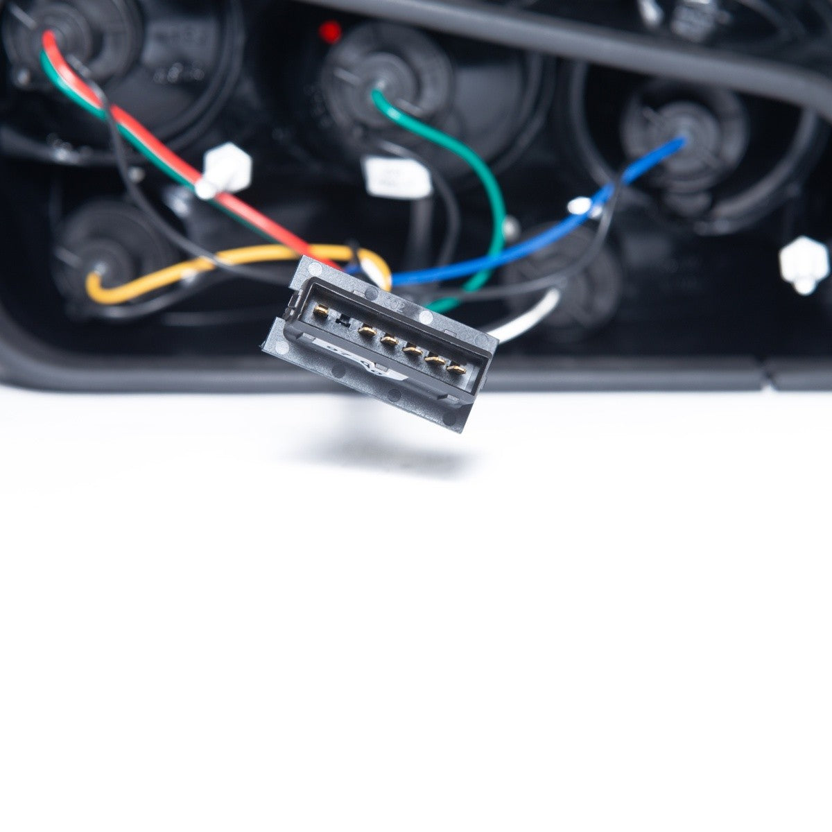 Schwarze Kristall Rücklichter passend für Peugeot 306 Hatchback 1993-1996