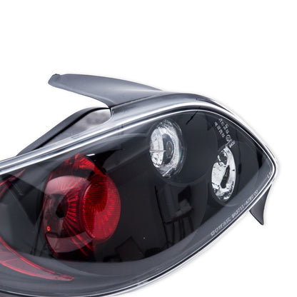 Schwarze Rücklichter passend für Peugeot 206 Hatchback 1998-2012