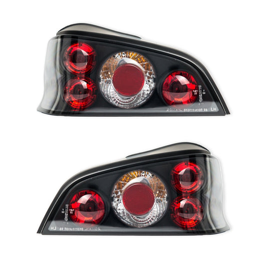 Schwarze Rücklichter passend für Peugeot 106 1996-2003