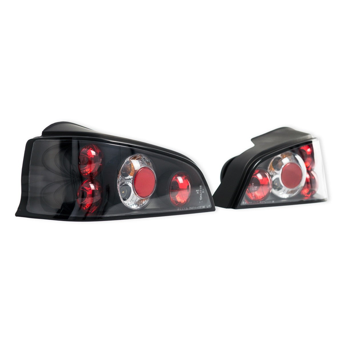 Schwarze Rücklichter passend für Peugeot 106 1996-2003
