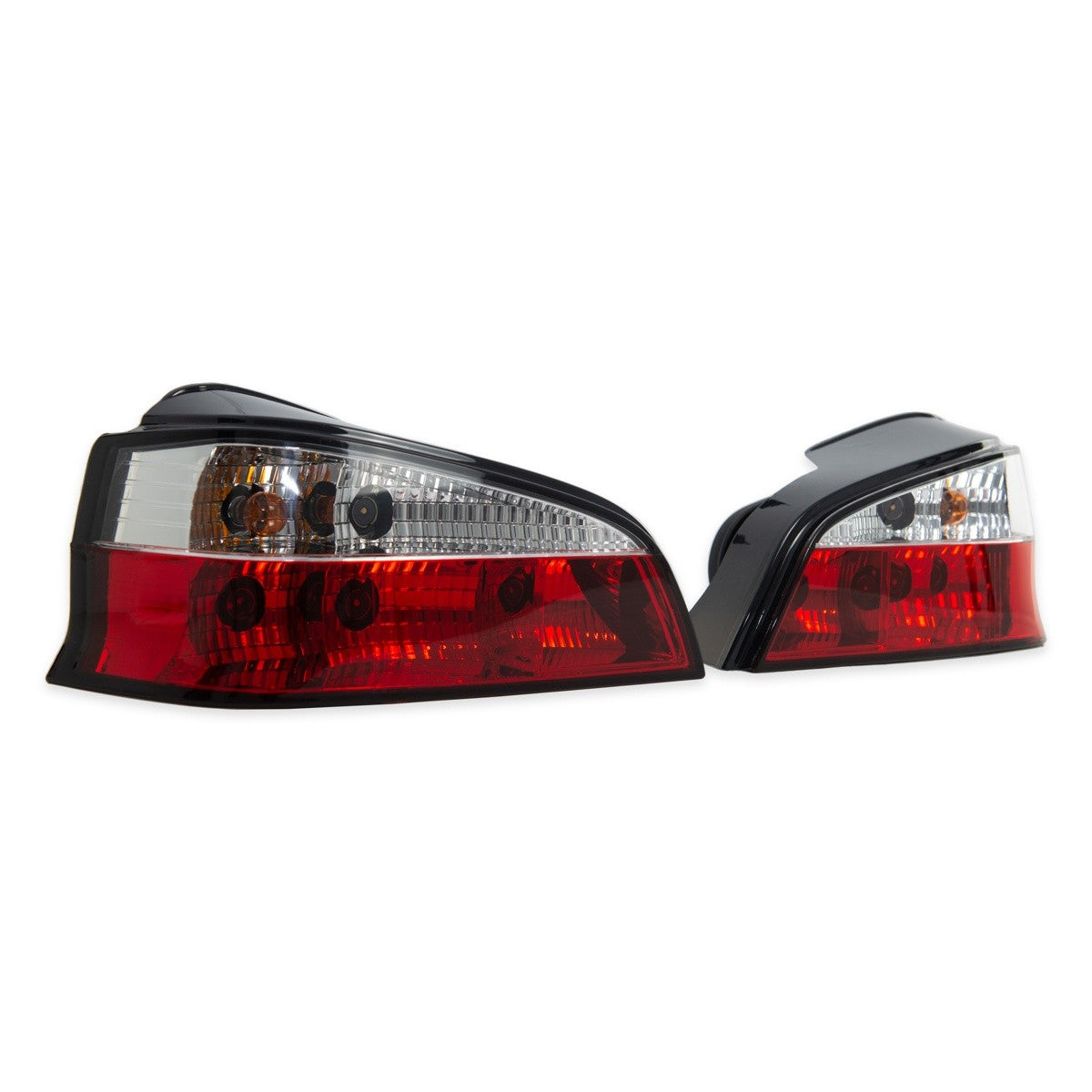 Rücklichter Kristall Rot Klar passend für Peugeot 106 1996-1998