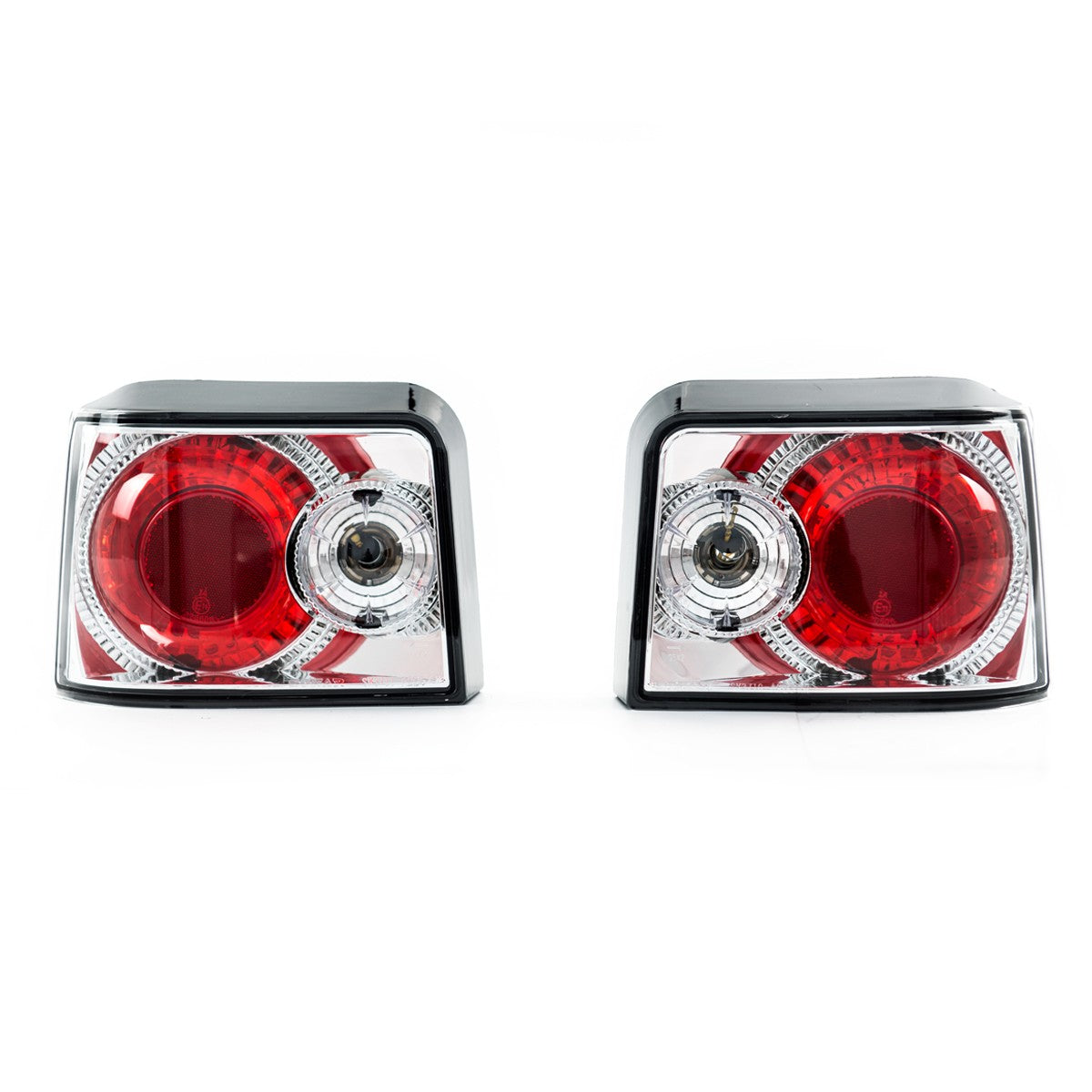Chrom Rücklichter passend für Peugeot 205 1990-1995