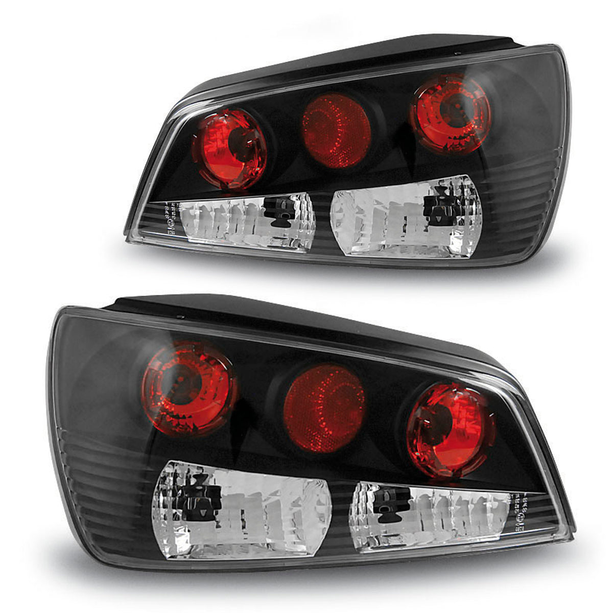 Rücklichter passend für Peugeot 306 05.97-03.01 Schwarz