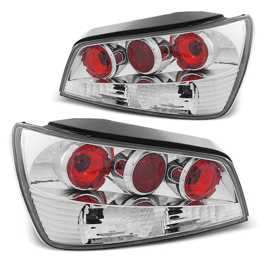 Rücklichter passend für Peugeot 306 02.93-04.97 Chrom