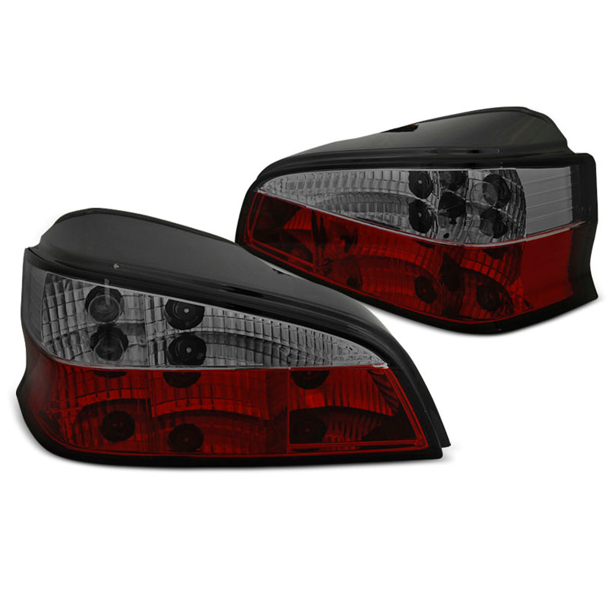 Rücklichter passend für Peugeot 106 96-03 Rot Rauch