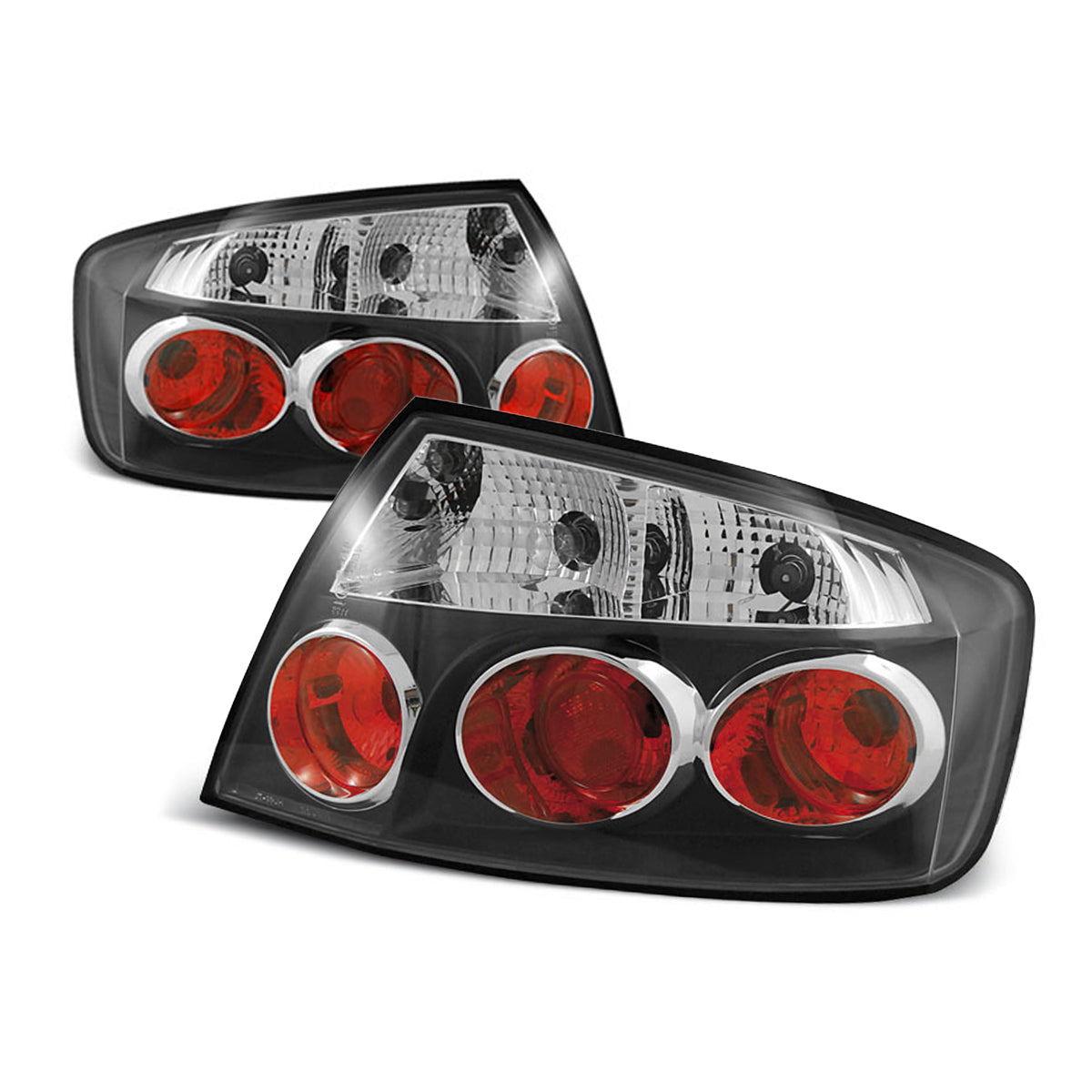 Rücklichter passend für Peugeot 407 05.04- Limousine Schwarz