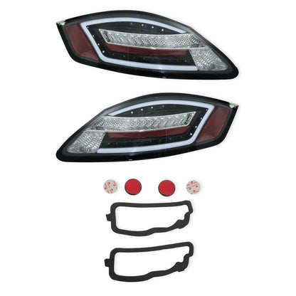 Dynamische LED Schwarze Rücklichter passend für Porsche Boxster (987) 2004-2008
