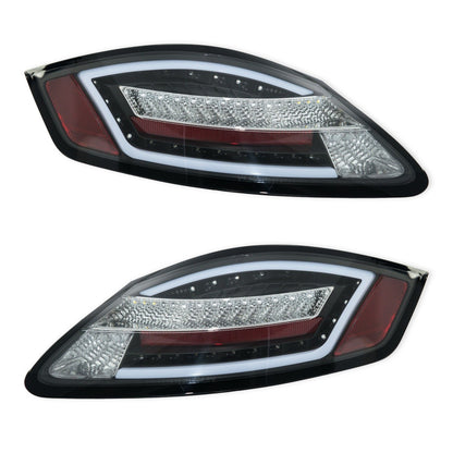 Dynamische LED Schwarze Rücklichter passend für Porsche Boxster (987) 2004-2008