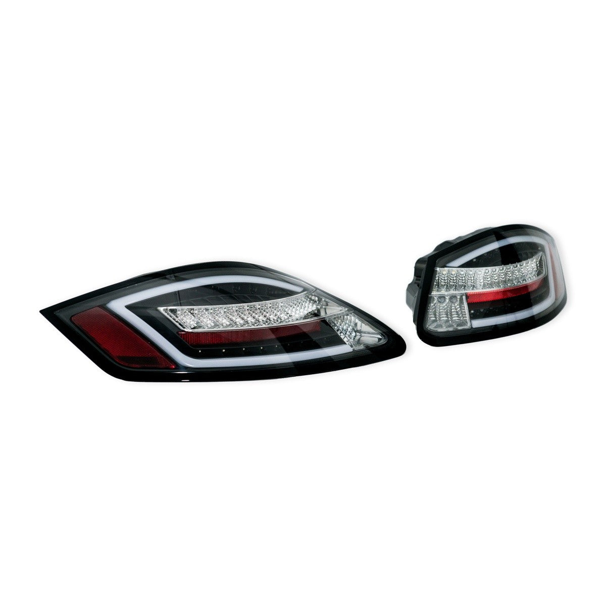 Dynamische LED Schwarze Rücklichter passend für Porsche Boxster (987) 2004-2008