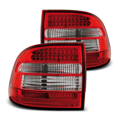 LED Rücklichter Rot Weiß passend für Porsche Cayenne 02-06