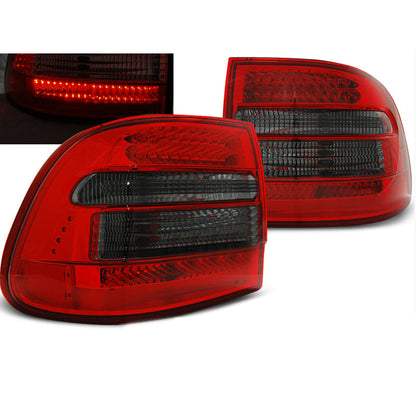 LED Rücklichter Rot Rauch passend für Porsche Cayenne 02-06
