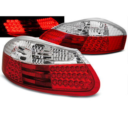 LED Rücklichter Rot Weiß passend für Porsche Boxster 96-04