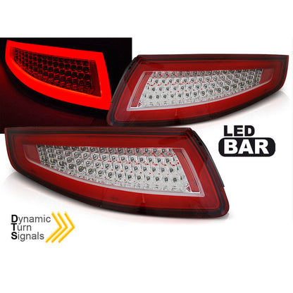LED Bar Rücklichter Rot Weiß SEQ passend für Porsche 911 997 04-09