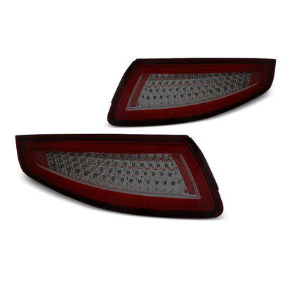 LED Bar Rücklichter Rot Rauch SEQ passend für Porsche 911 997 04-09