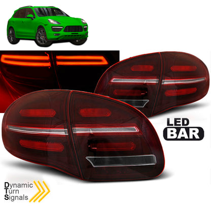 LED Bar Rücklichter Rot Weiß SEQ passend für Porsche Cayenne 10-15