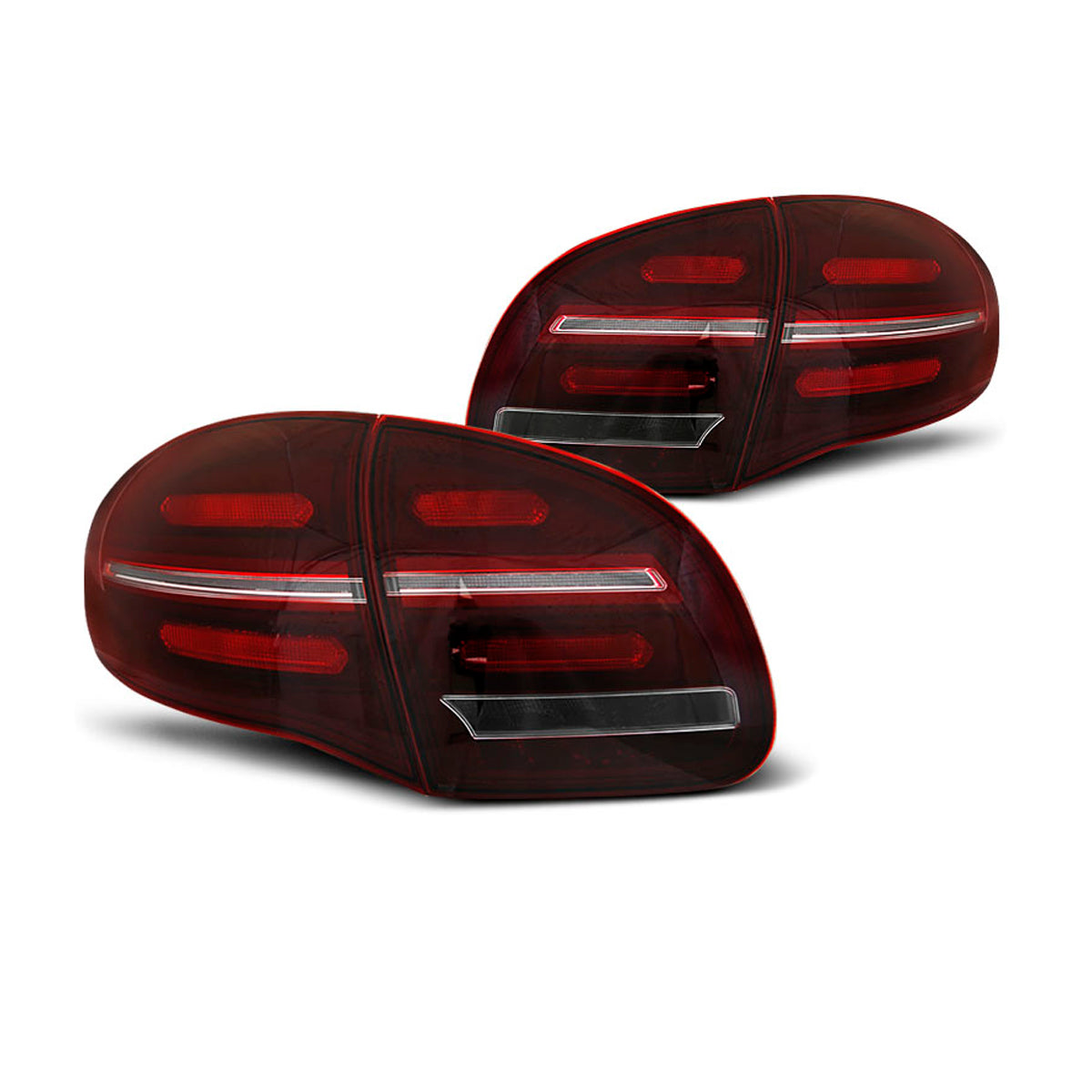 LED Bar Rücklichter Rot Weiß SEQ passend für Porsche Cayenne 10-15