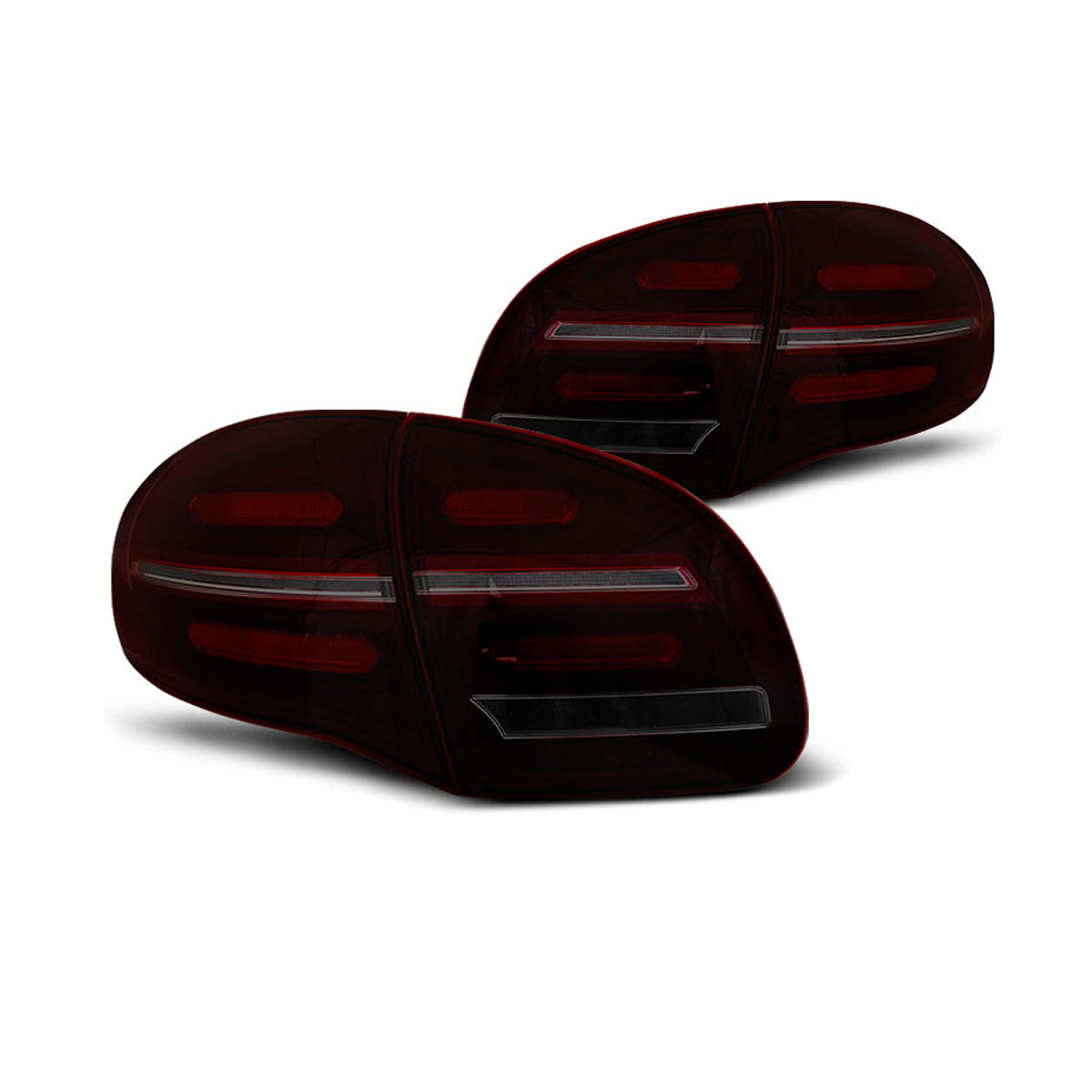 LED Bar Rücklichter Rot Rauch SEQ passend für Porsche Cayenne 10-15