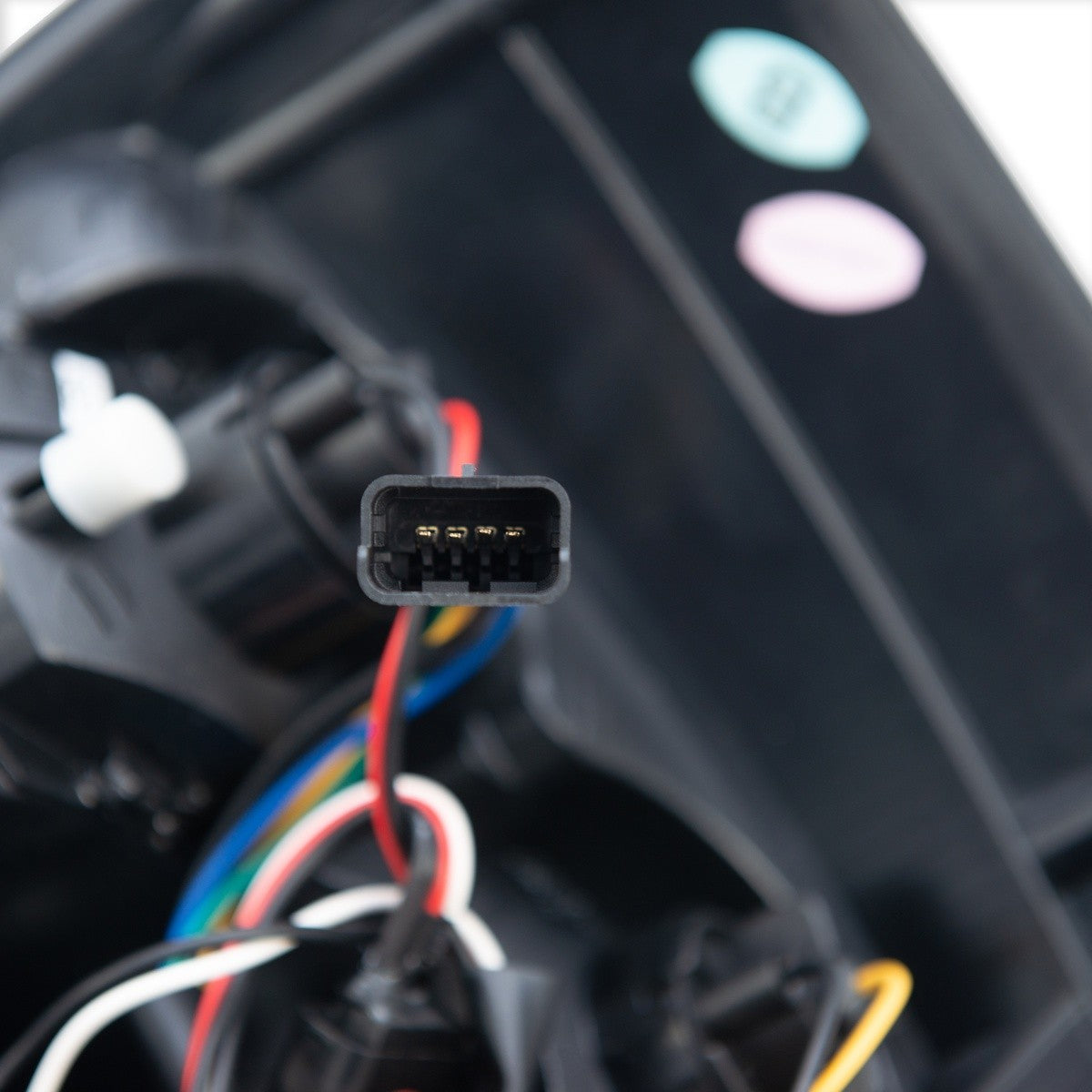 Schwarzes Rücklicht Set passend für Renault Megane II 2002-2008