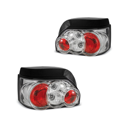 Rücklichter passend für Renault Clio 06.90-10.98 Chrom
