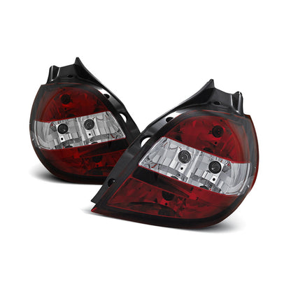 Rücklichter passend für Renault Clio 3 09.05-04.09 Rot Weiß