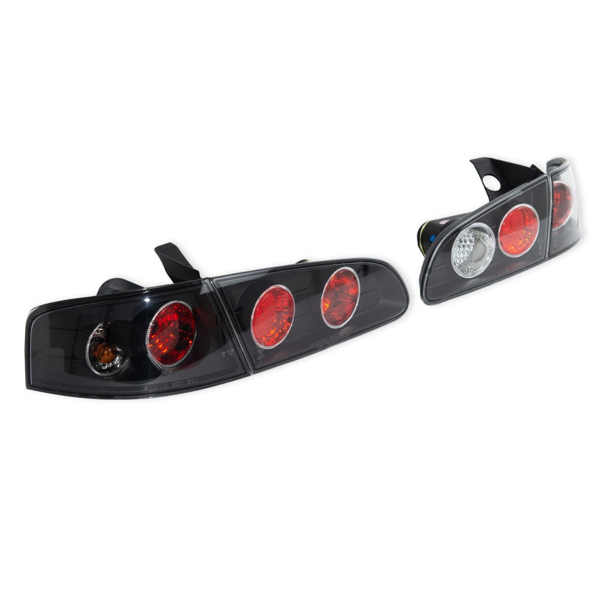 Rücklichter Schwarz Kristallklar passend für SEAT IBIZA III (6L1) 2002-2009
