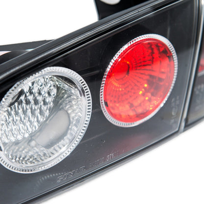 Rücklichter Schwarz Kristallklar passend für SEAT IBIZA III (6L1) 2002-2009