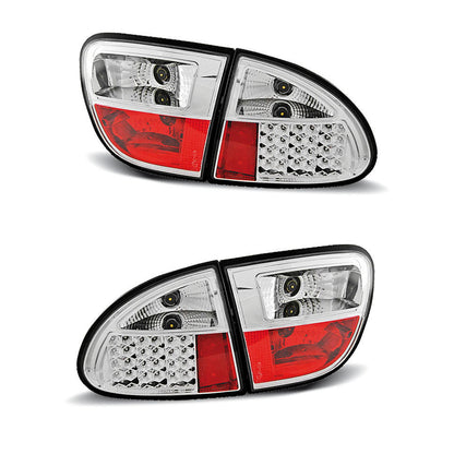 LED Rücklichter Chrom passend für Seat Leon 04.99-08.04