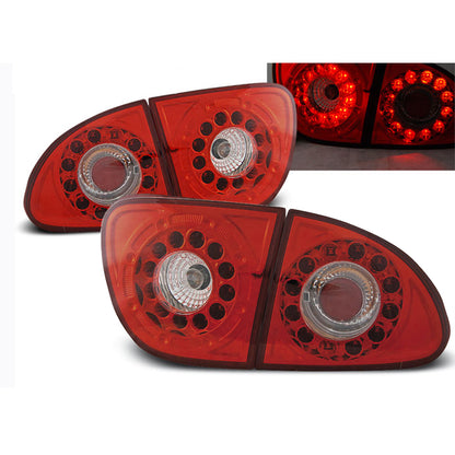 LED Rücklichter Rot Weiß passend für Seat Leon 04.99-08.04