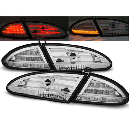 LED Rücklichter Chrom passend für Seat Leon 06.05-09