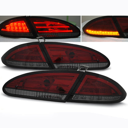 LED Rücklichter Rot Rauch passend für Seat Leon 06.05-09