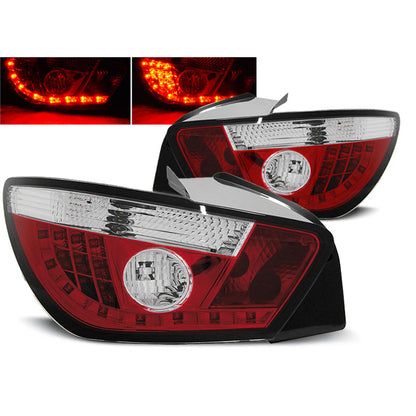 LED Rücklichter Rot Weiß passend für Seat Ibiza 6J 3D 06.08-