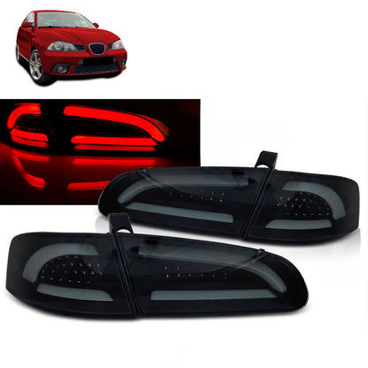 LED Leisten Rücklichter Rauch passend für Seat Ibiza 04.02 -08