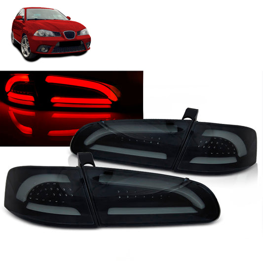 LED Leisten Rücklichter Rauch passend für Seat Ibiza 04.02 -08