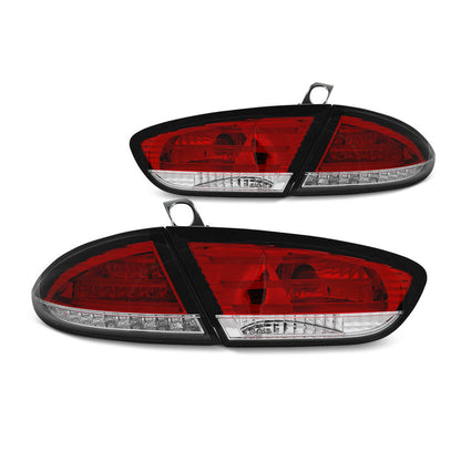 LED Rücklichter Rot Weiß passend für Seat Leon 03.09-12