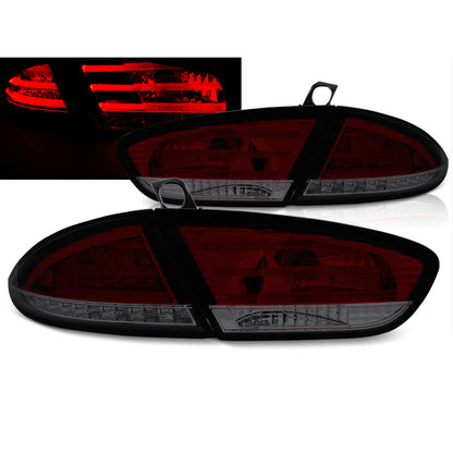 LED Rücklichter Rot Rauch passend für Seat Leon 03.09-12