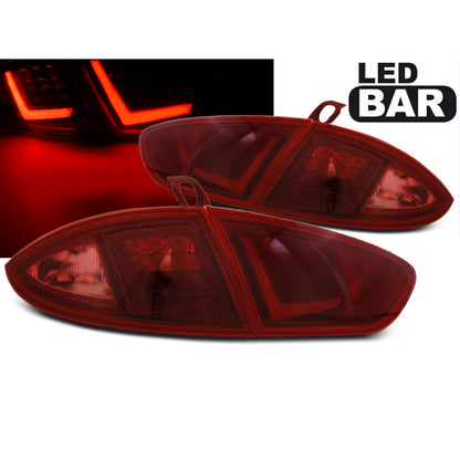 LED Leistenrücklichter Rot passend für Seat Leon 03.09-12