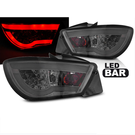 LED Leistenrücklichter Rauch passend für Seat Ibiza 6J 3D 06.08-12
