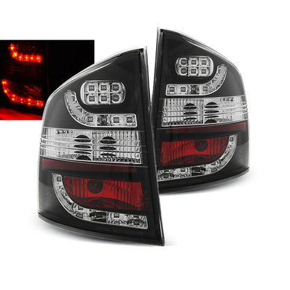 LED Rücklichter Schwarz passend für Skoda Octavia II Kombi 04-12