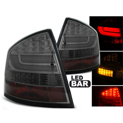 LED BAR Rücklichter Rauch passend für Skoda Octavia II Limousine 04-12
