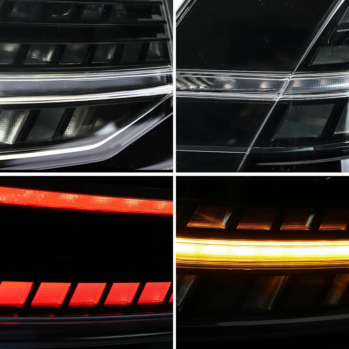 Voll-LED Dynamische Rauch Rücklichter passend für VW Golf 7/7.5 2012-2020