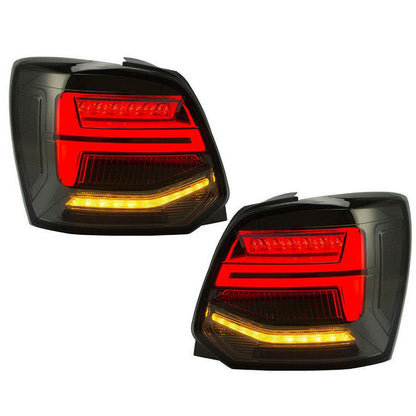 Voll-LED Dynamische Rauch Rücklichter passend für VW Polo 6R 2009-2014
