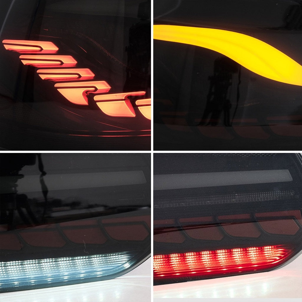 Heckleuchten Dynamisch LED Smoke passend für VW Golf 6 2008-2012