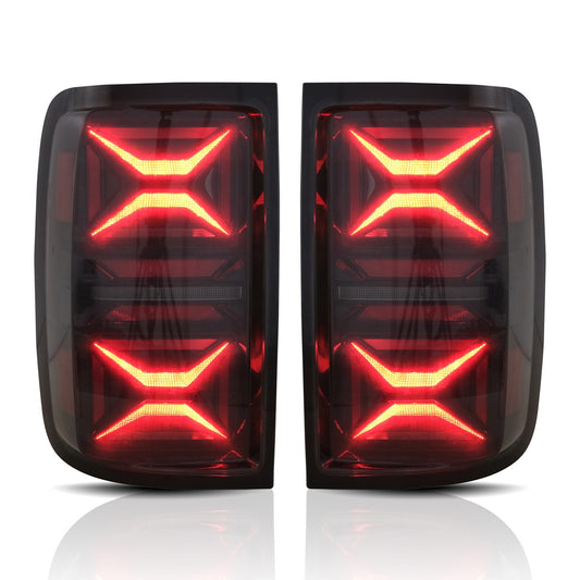 Dynamische LED Rauch Rücklichter passend für VW Amarok (2H) 2010-2022